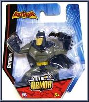 Batman (with Batarang) from Batman Brave & The Bold - Total Armor - Mini manufactured by Mattel [Front]