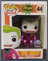 Joker (1966) (Metallic) from Batman - Classic TV Series - Pop! Vinyl Figures manufactured by Funko [Front]
