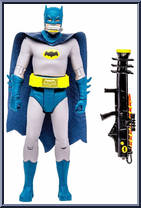 Batman (Oxygen Mask) from Batman - Classic TV Series - Basic Series manufactured by McFarlane [Loose]