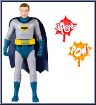 Batman (Unmasked) from Batman - Classic TV Series - Basic Series manufactured by McFarlane [Loose]