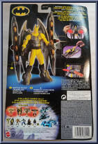 Batman (Battle Sled) from Batman - Comics - Deluxe manufactured by Mattel [Back]