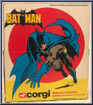 Batman's Batbike from Batman - Basic Series manufactured by Corgi [Back]