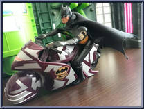 Batcycle Action Figure