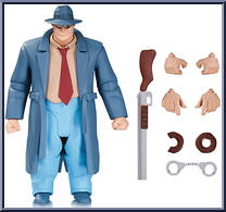 Harvey Bullock from Batman - Animated Series manufactured by DC Collectibles [Loose]