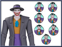 Joker Expressions Pack from Batman - Animated Series manufactured by DC Collectibles [Loose]