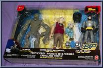 3 Pk: Clayface, Ventriloquist, Zipline Batman Action Figure