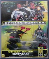 Batman (Street Racer) from Batman Forever - Series 2 manufactured by Kenner [Front]