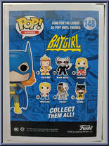 Batgirl (Blue) (Specialty Series) from Batman - Batgirl Pop! manufactured by Funko [Back]