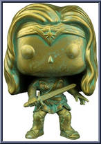 Wonder Woman (Patina) from Batman - Batman v Superman Pop! manufactured by Funko [Loose]