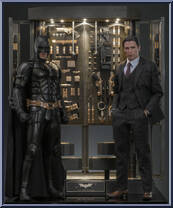 Batman Armory and Bruce Wayne (Verson 2.0) from Batman - Dark Knight manufactured by Hot Toys [Loose]