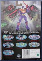 Batman (Arsenal Cape) from Batman - Knight Force Ninjas - Basic Series manufactured by Kenner [Back]