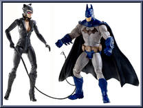 Catwoman / Batman (Arkham City) from Batman Legacy - Wave 3 - 2-Packs manufactured by Mattel [Loose]