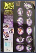 Batcycle from Batman - Legends of - Vehicles manufactured by Kenner [Back]