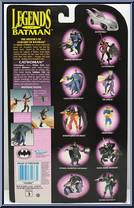 Catwoman from Batman - Legends of - Series 1 manufactured by Kenner [Back]