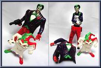 Joker (Laughing Gas) from Batman - Legends of the Dark Knight - Series 2 manufactured by Kenner [Loose]