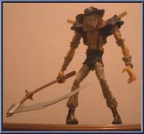 Scarecrow (Twister Strike) from Batman - Legends of the Dark Knight - Series 1 manufactured by Kenner [Loose]