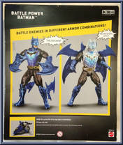 Batman (Battle Power) from Batman Missions - Box Sets manufactured by Mattel [Back]