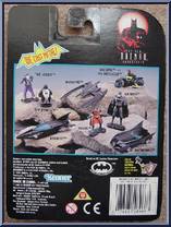 Batman from Batman - New Adventures - Die Cast manufactured by Kenner [Back]