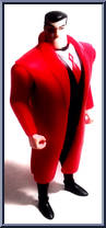 Bruce Wayne (Undercover) from Batman - New Adventures - Basic Series manufactured by Kenner [Loose]