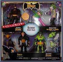 4-Pack: Firefly, Black Zip & Hover Batman, Joker from Batman - New Animated - Multi-Packs manufactured by Mattel [Front]