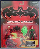 Night Hunter Robin vs Evil Entrapment Poison Ivy from Batman & Robin - 2-Packs manufactured by Kenner [Front]