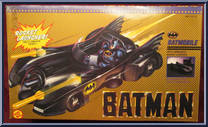 Batmobile (with Cocoon) from Batman - Accessories manufactured by Toy Biz [Front]