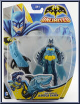 Batman & Shock Shark from Batman Unlimited - 2015 Series manufactured by Mattel [Front]