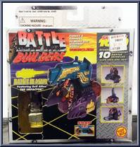 Battle Blaster Featuring Evil Alien The Impactor from Battle Builders - System 1000 manufactured by Toy Biz [Front]