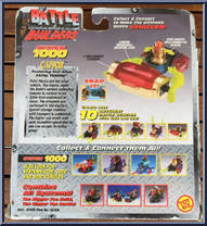 Captor Featuring Evil Alien Fatal Fusion from Battle Builders - System 1000 manufactured by Toy Biz [Back]