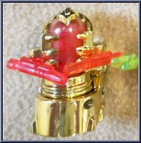 Captor Featuring Evil Alien Fatal Fusion from Battle Builders - System 1000 manufactured by Toy Biz [Loose]