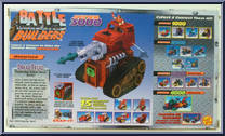 Dread Tread Featuring Rebel Hero Axle from Battle Builders - System 3000 manufactured by Toy Biz [Back]
