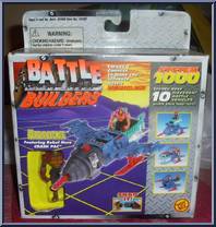 Hurricane Featuring Rebel Hero Crash Pac from Battle Builders - System 1000 manufactured by Toy Biz [Front]