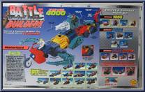 MegaRig Featuring Rebel Heroes Tracer & Razor from Battle Builders - System 4000 manufactured by Toy Biz [Back]