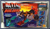 Sky Raider Featuring Rebel Hero Hard Drive from Battle Builders - System 2000 manufactured by Toy Biz [Front]