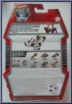 Sonicslash from Battle Force 5 - Fused manufactured by Mattel [Back]
