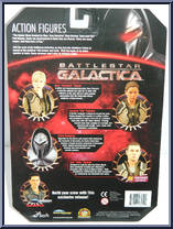Louanne "Kat" Katraine from Battlestar Galactica - Series 2 manufactured by Diamond Select [Back]
