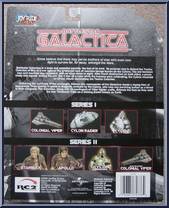 Starbuck from Battlestar Galactica - Basic Series manufactured by Joyride Studios [Back]