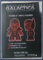 Apollo from Battlestar Galactica - Blind Boxed - So Say We All manufactured by Titan Merchandise [Back]