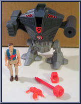 Infiltrator (with Adam Steiner) from Battletech - Carded manufactured by Tyco [Loose]