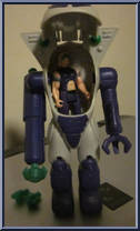 Toad (with Nicolai Malthus) from Battletech - Carded manufactured by Tyco [Loose]