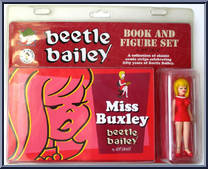 Miss Buxley from Beetle Bailey - Book and Figure Sets manufactured by Dark Horse Comics [Front]