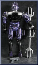 Platinum Purple Beetleborg from Beetleborgs Metallix - Basic Series manufactured by Bandai [Loose]