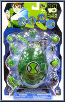 Green (Heatblast / Upchuck) from Ben 10 - Creation Figures manufactured by Bandai [Front]