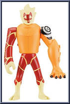 Heatblast / Wildmutt from Ben 10 - Creation Figures manufactured by Bandai [Loose]