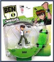 Ben (White / Black Shirt) from Ben 10 Omniverse - 4" Scale manufactured by Bandai [Front]
