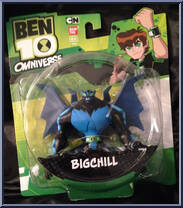 Bigchill from Ben 10 Omniverse - 4" Scale manufactured by Bandai [Front]