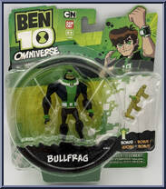 Bullfrag from Ben 10 Omniverse - 4" Scale manufactured by Bandai [Front]