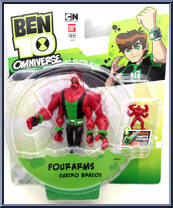 Four Arms from Ben 10 Omniverse - 4" Scale manufactured by Bandai [Front]