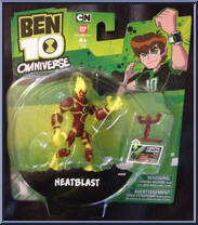 Heatblast from Ben 10 Omniverse - 4" Scale manufactured by Bandai [Front]