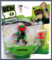 Juryrigg from Ben 10 Omniverse - 4" Scale manufactured by Bandai [Front]